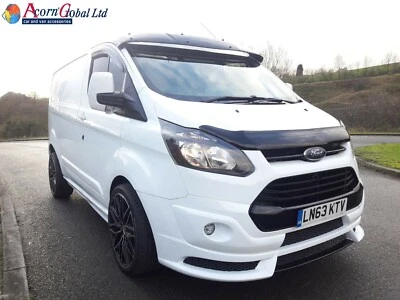 Parasol Ford Transit 2013-2021 negro sólido acrílico personalizado