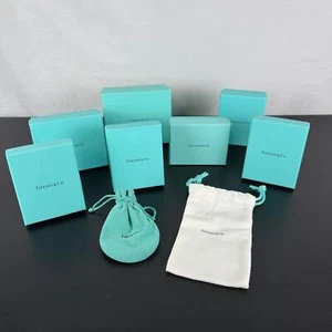 Tiffany & Co. 9 Stück Box und Beutel Konvolut verschiedene Größen - Bild 1 von 6