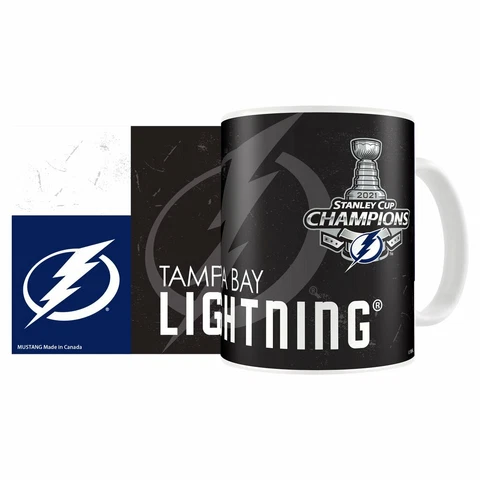 2021 NHL Stanley Cup Champions Tampa Bay Lightning 15oz Ceramic Coffee Mug - NEW Cover