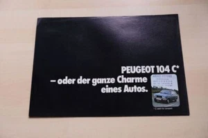 217822) Peugeot 104 C Prospekt 1974 - Picture 1 of 1