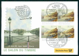 GERMAN POST EXHIBITION-COVER 2006 FRANCE PARIS SEINE BRIDGE NOTRE DAME m3266 - Picture 1 of 2