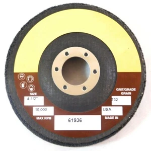 Standard Abrasives 61936 4-1/2" 732 Grit Type 27 Unitized Disc - Picture 1 of 3