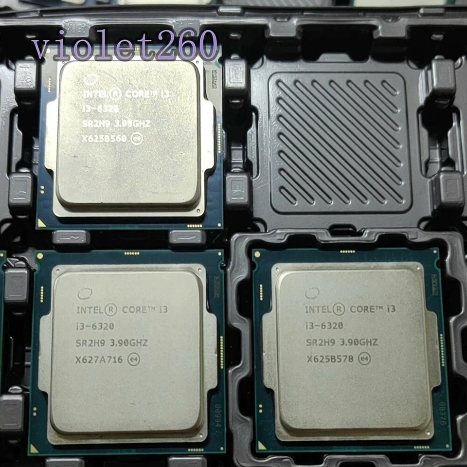 6Th Gen Intel Core i3-6320 3.90GHz LGA1151 CPU Processor Dual Core Desktop SR2H9 - Image 1 of 1
