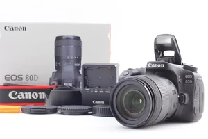 [Almost UNUSED] Canon EOS 80D w/ Zoom EF-S 18 - 135mm F/3.5 - 5.6 IS USM 662 - Picture 1 of 14