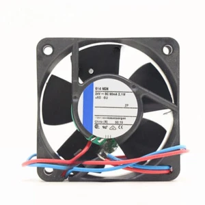 614NGN Axial Fan DC 24V 2.1W 90mA 60*60*25MM 2-wires Cooling Fan - Picture 1 of 2