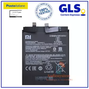 BATTERIA PILA ORIGINALE XIAOMI per MI 11 5G /11T 5G M2011K2G BM4X 4600MaH - Foto 1 di 1