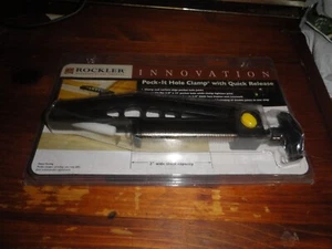 New Rockler innovation Pock-It Hole joint Clamp Quick Release 3" wood TOOL - Picture 1 of 2