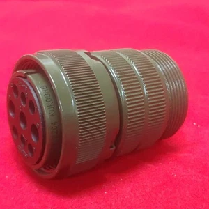 Kukdong MS3106A-24-11S kreisförmiger MIL SPEC-Stecker gerader Stecker 9 Pin - Bild 1 von 3