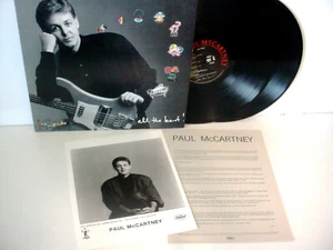 PAUL McCARTNEY All The Best! Original Double LP + PROMO PRESS KIT 1987 CAPITOL - Picture 1 of 7