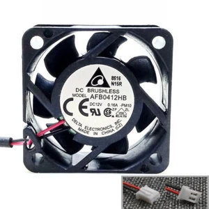 1PCS for Delta AFB0412HB 12V DC 0.16A Fan 40mm X 40mm X 15mm Fast Shipping - Picture 1 of 2