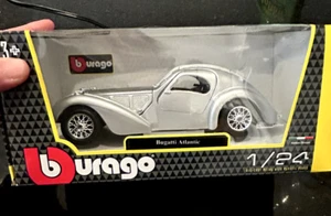 BURAGO 1936 BUGATTI ATLANTIC DIECAST 1:24 - Picture 1 of 7