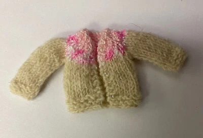 Suéter tejido a mano miniatura para casa de muñecas escala 1:12 #SP-M-30 Foto 1 de 4