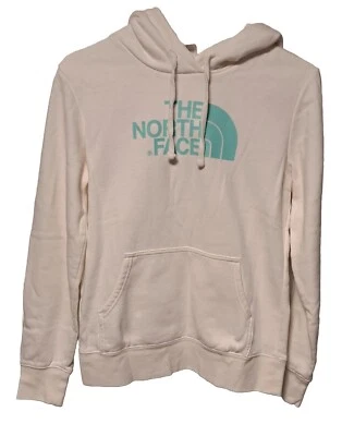 The North Face Women's Size SP White  Pullover Hoodie Green Logo - Image 1 of 4