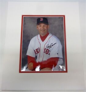 Terry Francona Boston Red Sox Signed 8x10 Photo BAS COA Autograph #BG51628