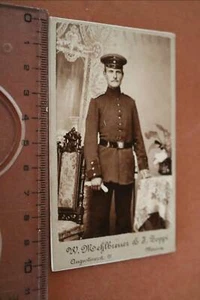 tolles altes CDV-Foto - Portrait eines Soldaten aus Mainz  - Picture 1 of 2