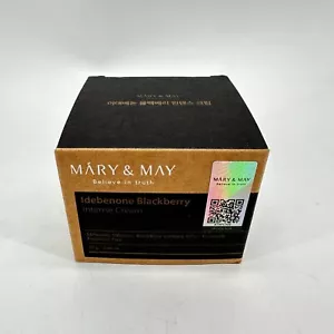Mary & May Idebenone Blackberry Ceramide Fragrance Free Intense Cream 2.46 Oz - Picture 1 of 11
