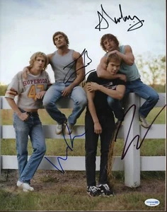 Iron Claw Cast Signed 11x14 Photo ACOA Zac Efron x3 Simmons White Dickinson - Picture 1 of 1