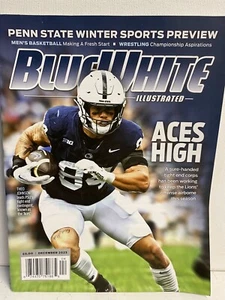 Blue And White Illustrated Winter Sport Preview Penn State Nittany Lions - Imagen 1 de 11