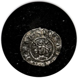 ENGLAND. Henry VI. 1422-1461. Silver Halfpenny, S-1928, NGC XF Details - Picture 1 of 4
