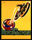 Motorcycle Motosacoche Motocross Geneva Switzerland 16X20 Vintage Poster Repro