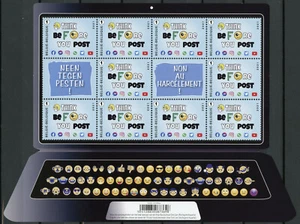 Estampillas de Bélgica 2021 montadas sin montar o nunca montadas en redes sociales en línea 10 V M/S - Imagen 1 de 1