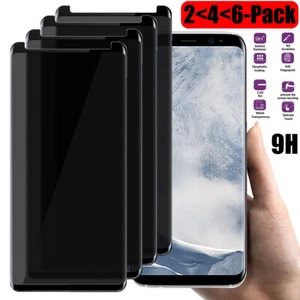 For Samsung Galaxy S8+ S8 Anti-Spy Privacy Screen Protector Guard,Tempered Glass - Picture 1 of 14