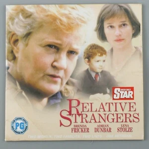 Relative Strangers (1999) Brenda Fricker promo DVD card sleeve Irish Daily Star - Imagen 1 de 2