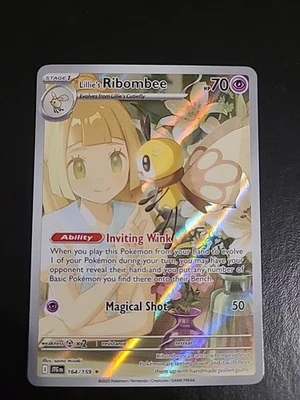 Lillie's Ribombee 164/159 Illustration Rare - Journey Together Pokemon TCG - NM - Image 1 of 2