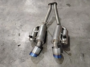Local Pickup Only Dual Muffler Burn Tip Axle Back Exhaust for 2005 Nissan 350Z - Picture 1 of 5