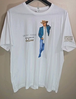 Camiseta Dwight Yoakam Hillbilly Deluxe Blanca Talla 3X Foto 1 de 4