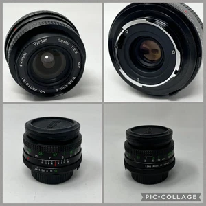 Vintage 35mm Vivitar 28mm 1:2.8 MC Wide Angle Lens Made In Japan  Well Kept - Picture 1 of 10
