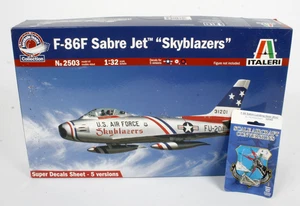 Italeri 1/32nd North American F-86F Sabre 'Skyblazers' #2503 - OOP - Picture 1 of 2