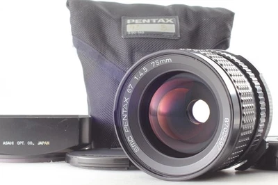 Late【 N Mint+++ w/Case, Hood】SMC Pentax 67 75mm F/4.5 Wide Angle Lens From... - Image 1 of 4