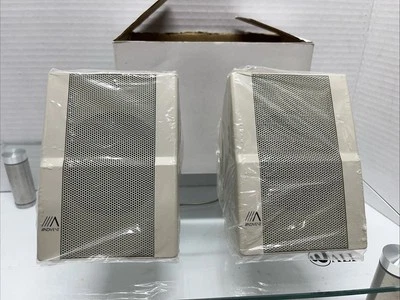 Advent Mini Vintage Speakers Gray 4.5" Tall - Image 1 of 4