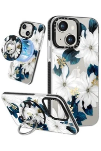 Coque iPhone 15 3D design Kawaii neuve avec support anneau magnétique - Photo 1 sur 6