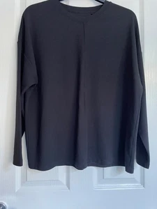 Damen Tu Gr. 20 Schwarz Langarm Oberteil Top Zustand - Bild 1 von 4