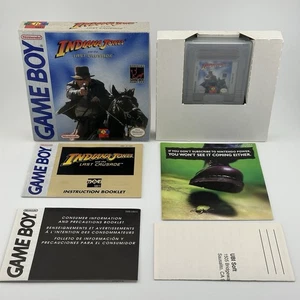 Indiana Jones and the Last Crusade - CIB Nintendo GameBoy - Near Mint - TESTED - Picture 1 of 17