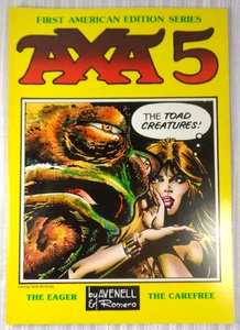 Axa #5 by Donne Avenell & Enrique Romero First American Edition VG! - Picture 1 of 3