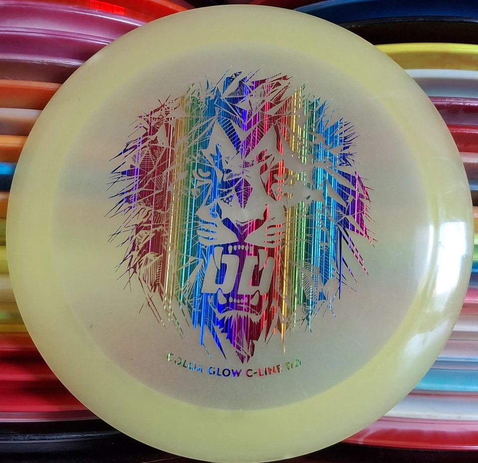 2024 Discmania Color Glow C-Line DD 177 Amarillo Europeo Abierto Edición Especial Tinta Foto 1 de 3