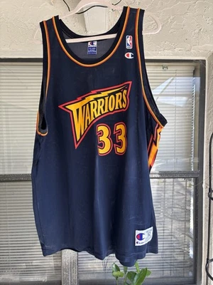 Camiseta Campeón Antawn Jamison Golden State Warriors Talla 52 XXL #33 Rara Foto 1 de 3