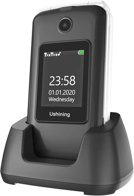 Ukuu Senior Mobile Phone with Big Button, GSM SIM Free Unlocked Basic