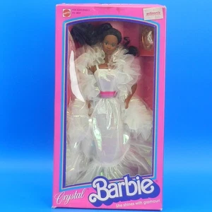 Vintage Barbie Doll CRYSTAL African American #4859 Mattel 1983 *IN BOX* - Picture 1 of 9