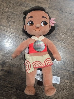 Disney Store Exclusivo Animadores 12" Princesa Moana Peluche Niño Bebé Juguete Muñeca Foto 1 de 3