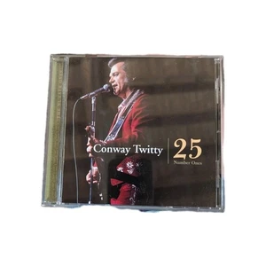 25 Number Ones by Conway Twitty (CD, Aug-2004, MCA, RARE US IMPORT) VG - Foto 1 di 3