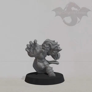 Female Warlock - Heroquest Inspired,Dungeons and Dragons, 5e, Pathfinder - Picture 1 of 7