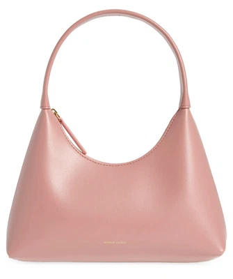 Mansur Gavriel Mujer Mini Caramelo Imitación Cuero Vegano Hobo Bolso de Hombro Cartera Rosa Foto 1 de 4