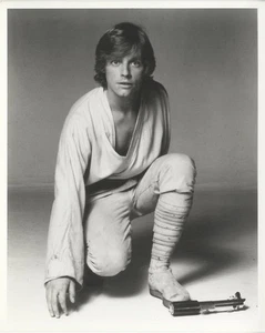 Star Wars Mark Hamill Luke Skywalker 1970's Jedi Portrait Vintage 8x10 Photo - Foto 1 di 1