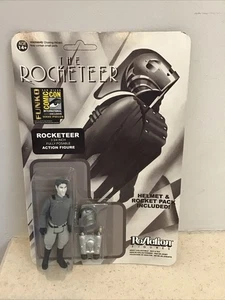 Super7 ReAction The Rocketeer Blanco y Negro SDCC 2014 Exclusivo Nuevo - Imagen 1 de 2