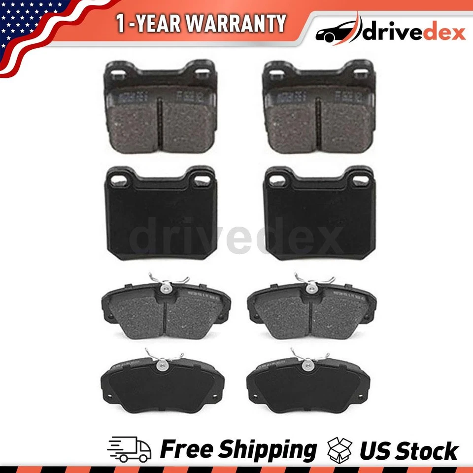 Front Rear Semi-Metallic Brake Pads Fits 2000 2001 1997 1998 Cadillac Catera_DV - Image 1 of 4