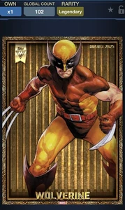 Topps Marvel Collect Wolverine August ‘25 VIP Legendary - Picture 1 of 3